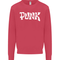 Punk As Worn By Mens Sweatshirt Jumper Heliconia