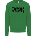 Punk As Worn By Mens Sweatshirt Jumper Irish Green