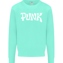 Punk As Worn By Mens Sweatshirt Jumper Peppermint