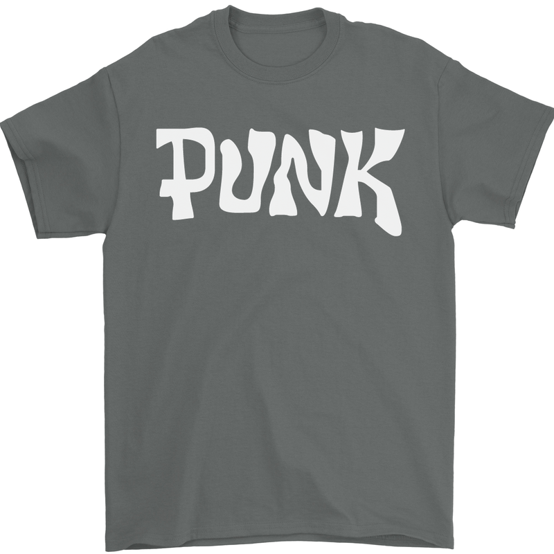 Punk As Worn By Mens T-Shirt Cotton Gildan Charcoal