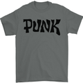 Punk As Worn By Mens T-Shirt Cotton Gildan Charcoal