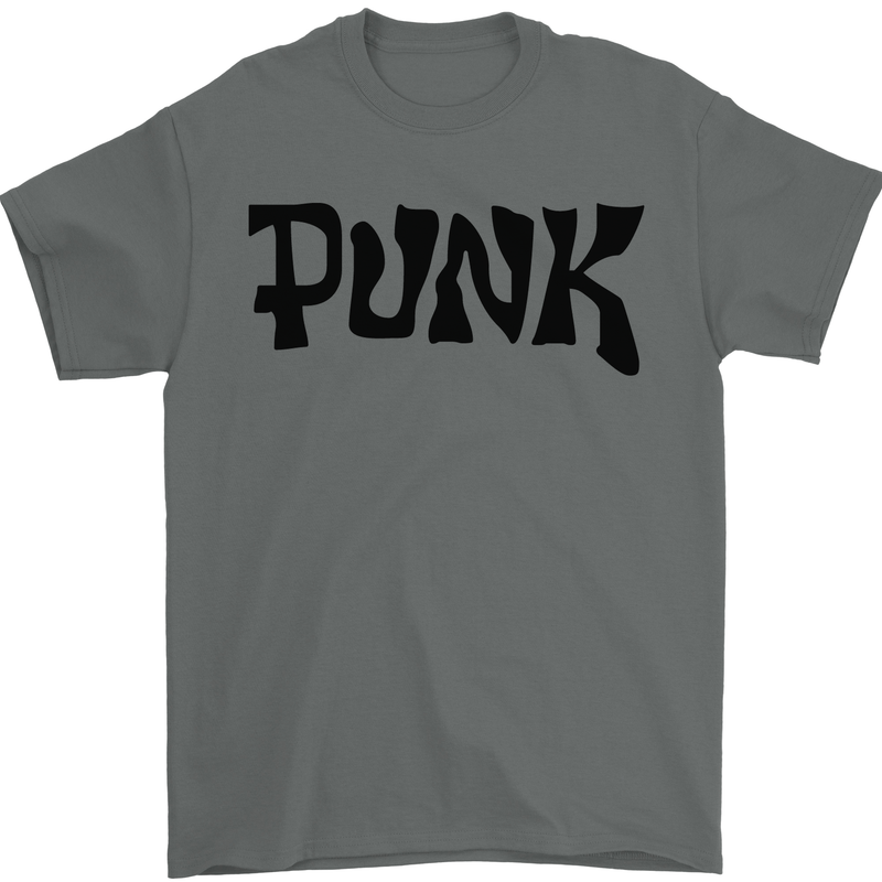 Punk As Worn By Mens T-Shirt Cotton Gildan Charcoal