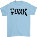 Punk As Worn By Mens T-Shirt Cotton Gildan Light Blue
