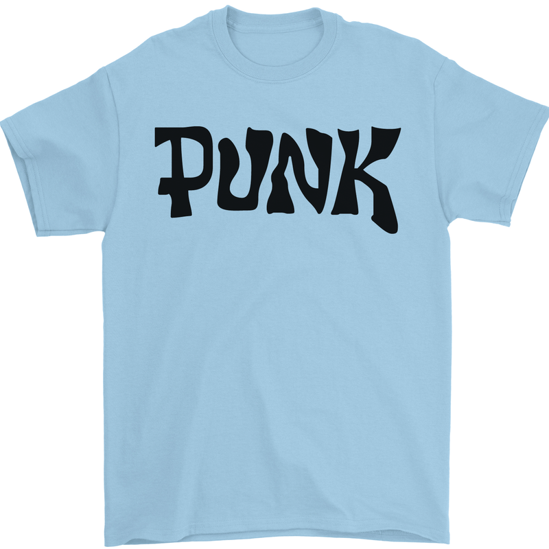 Punk As Worn By Mens T-Shirt Cotton Gildan Light Blue