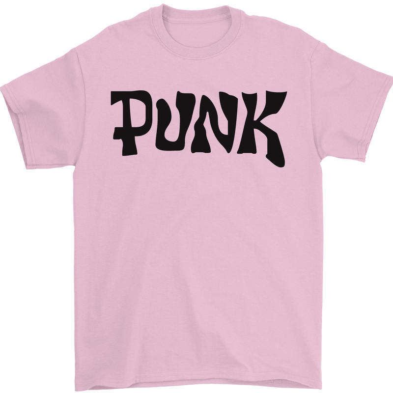 Punk As Worn By Mens T-Shirt Cotton Gildan Light Pink