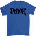 Punk As Worn By Mens T-Shirt Cotton Gildan Royal Blue
