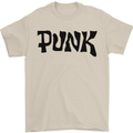 Punk As Worn By Mens T-Shirt Cotton Gildan Sand