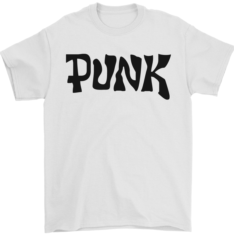 Punk As Worn By Mens T-Shirt Cotton Gildan White