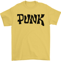 Punk As Worn By Mens T-Shirt Cotton Gildan Yellow