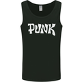 Punk As Worn By Mens Vest Tank Top Black