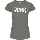 Punk As Worn By Womens Petite Cut T-Shirt Charcoal