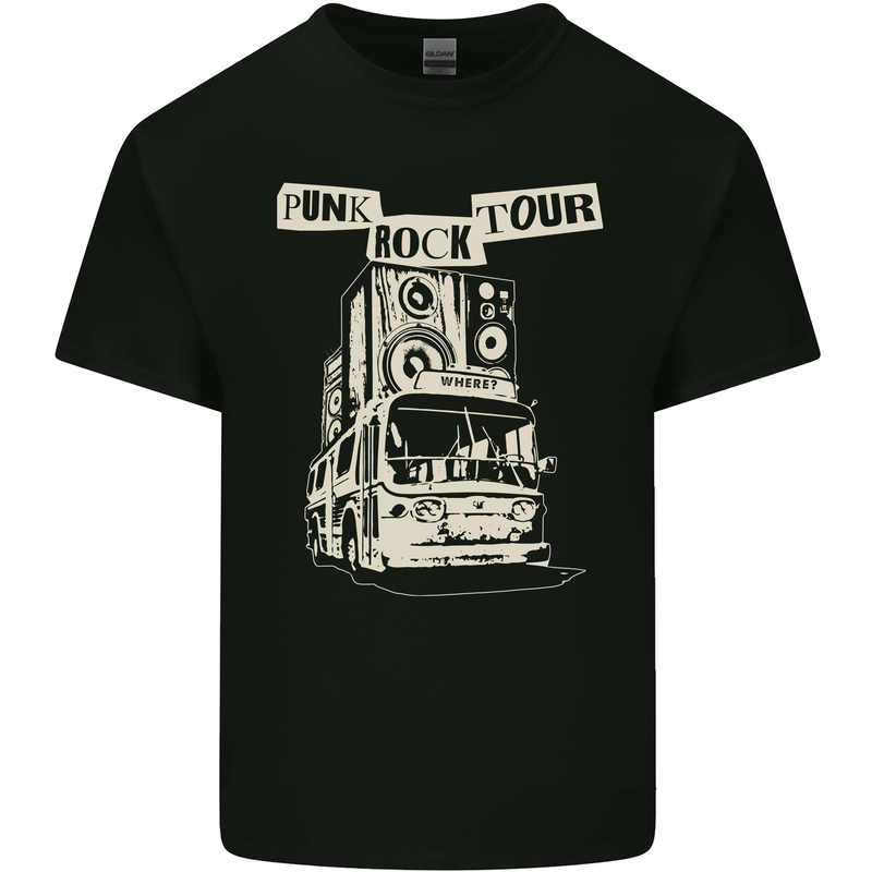 Punk Rock Tour Kids T-Shirt Childrens Black