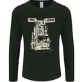 Punk Rock Tour Mens Long Sleeve T-Shirt Black