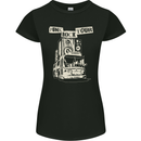 Punk Rock Tour Womens Petite Cut T-Shirt Black