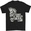 Punk's Not Dead Punk Rock Music Mens T-Shirt Cotton Gildan Black