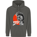 Punk's Not Dead Rock Music Skull Childrens Kids Hoodie Storm Grey