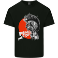 Punk's Not Dead Rock Music Skull Kids T-Shirt Childrens Black
