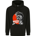 Punk's Not Dead Rock Music Skull Mens 80% Cotton Hoodie Black