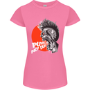 Punk's Not Dead Rock Music Skull Womens Petite Cut T-Shirt Azalea