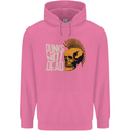 Punks Not Dead Skinhead Skull Childrens Kids Hoodie Azalea