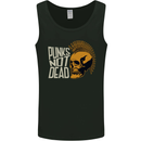 Punks Not Dead Skinhead Skull Mens Vest Tank Top Black