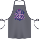 Purple Cthulhu Kraken Octopus Cotton Apron 100% Organic Steel