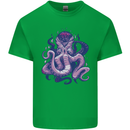 Purple Cthulhu Kraken Octopus Kids T-Shirt Childrens Irish Green