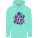 Purple Cthulhu Kraken Octopus Mens 80% Cotton Hoodie Peppermint