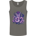 Purple Cthulhu Kraken Octopus Mens Vest Tank Top Charcoal