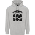Purranormal Cativity Funny Cat Halloween Childrens Kids Hoodie Sports Grey