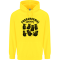 Purranormal Cativity Funny Cat Halloween Childrens Kids Hoodie Yellow