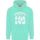 Purranormal Cativity Funny Halloween Cat Childrens Kids Hoodie Peppermint