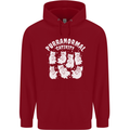 Purranormal Cativity Funny Halloween Cat Childrens Kids Hoodie Red