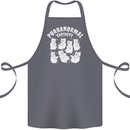 Purranormal Cativity Funny Halloween Cat Cotton Apron 100% Organic Steel