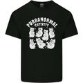 Purranormal Cativity Funny Halloween Cat Kids T-Shirt Childrens Black