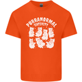 Purranormal Cativity Funny Halloween Cat Kids T-Shirt Childrens Orange
