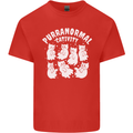 Purranormal Cativity Funny Halloween Cat Kids T-Shirt Childrens Red