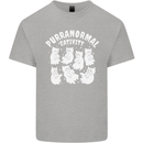 Purranormal Cativity Funny Halloween Cat Kids T-Shirt Childrens Sports Grey