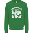 Purranormal Cativity Funny Halloween Cat Mens Sweatshirt Jumper Irish Green