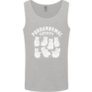 Purranormal Cativity Funny Halloween Cat Mens Vest Tank Top Sports Grey