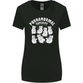 Purranormal Cativity Funny Halloween Cat Womens Wider Cut T-Shirt Black