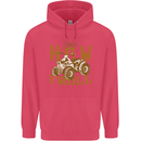 Quad Bike How I Roll Childrens Kids Hoodie Heliconia