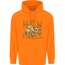 Quad Bike How I Roll Childrens Kids Hoodie Orange