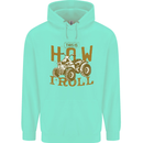 Quad Bike How I Roll Childrens Kids Hoodie Peppermint