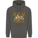 Quad Bike How I Roll Childrens Kids Hoodie Storm Grey