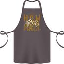 Quad Bike How I Roll Cotton Apron 100% Organic Dark Grey