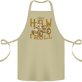 Quad Bike How I Roll Cotton Apron 100% Organic Khaki