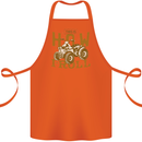 Quad Bike How I Roll Cotton Apron 100% Organic Orange
