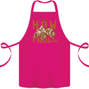 Quad Bike How I Roll Cotton Apron 100% Organic Pink