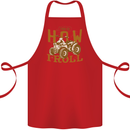 Quad Bike How I Roll Cotton Apron 100% Organic Red